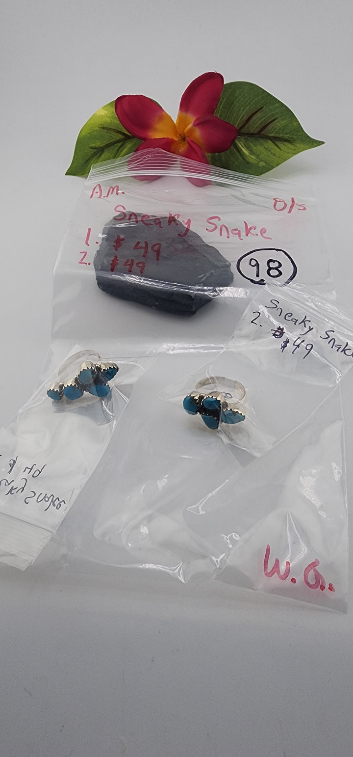 AM SHOW 48HR - RESERVED FOR: Sneaky Snake  - 8/5/2025 FL tiktok Live Show - 2  Sterling Silver Item