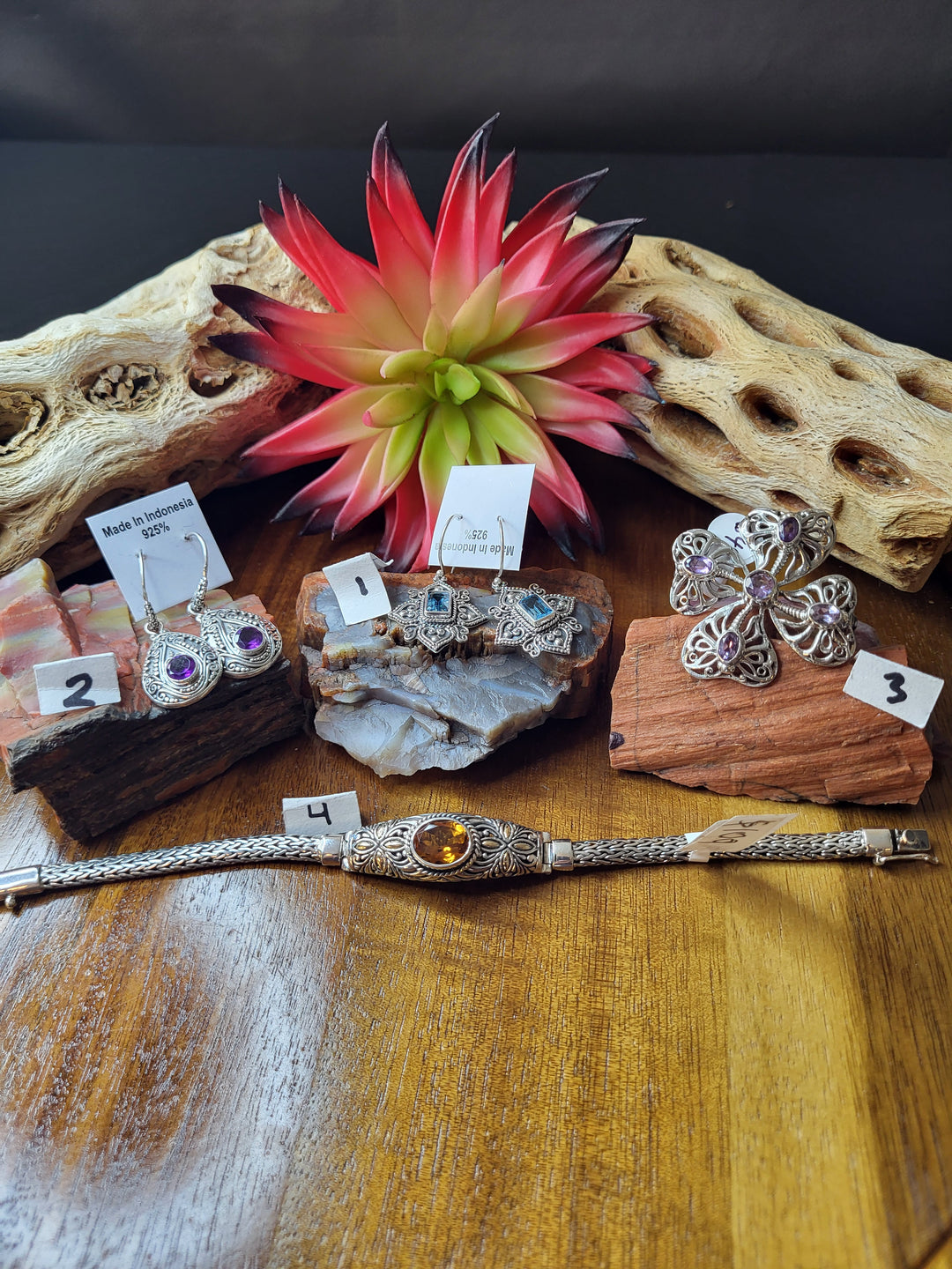 RESERVED FOR: Mary Gay Cornell 7/31/24- 4 Sterling Silver Items