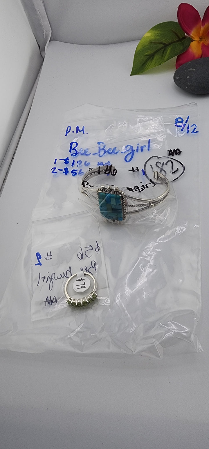 PM SHOW 48HR - RESERVED FOR: Bee_Bee_girl  - 8/12/2025 FL tiktok Live Show - 2 Sterling Silver Items