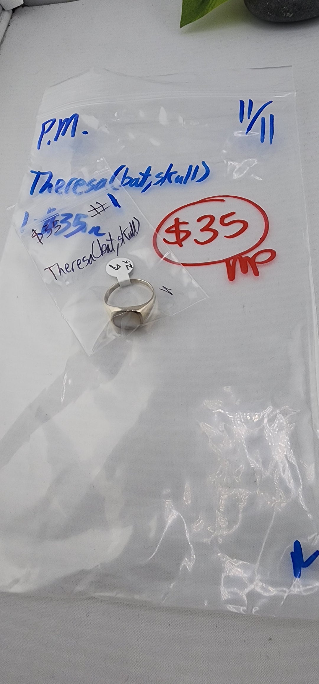 PM SHOW 48HR - RESERVED FOR: Theresa 🦇💀- 11/11/2025 tiktok Live Show - 1  Sterling Silver Items