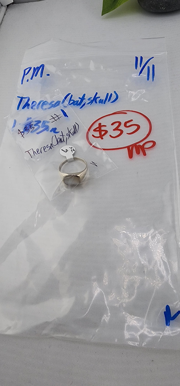 PM SHOW 48HR - RESERVED FOR: Theresa 🦇💀- 11/11/2025 tiktok Live Show - 1  Sterling Silver Items