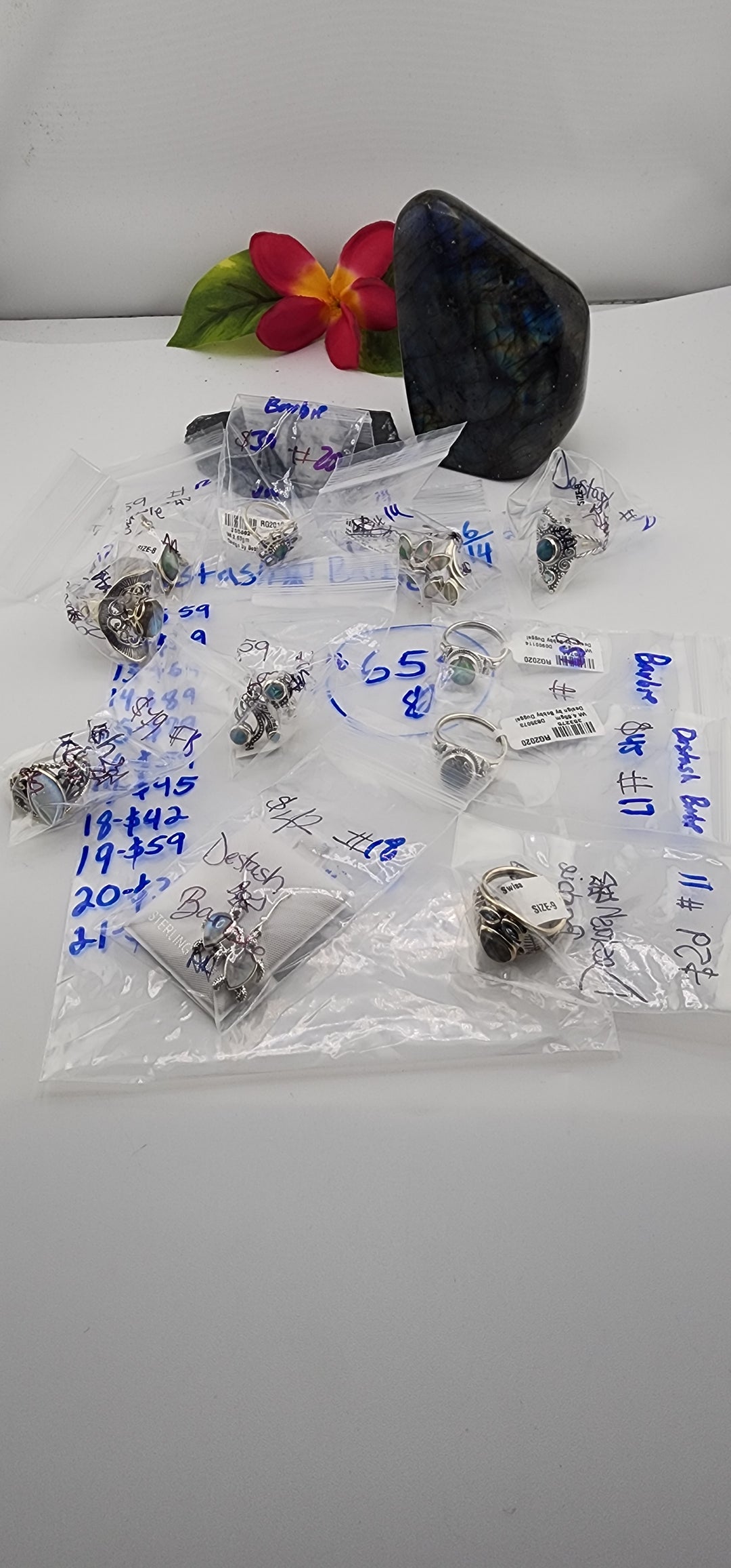 48HR - RESERVED FOR: Destash🎀Barbie (Bag 2)- 6/14/2025 FL tiktok Live Show - 11 Sterling Silver Items