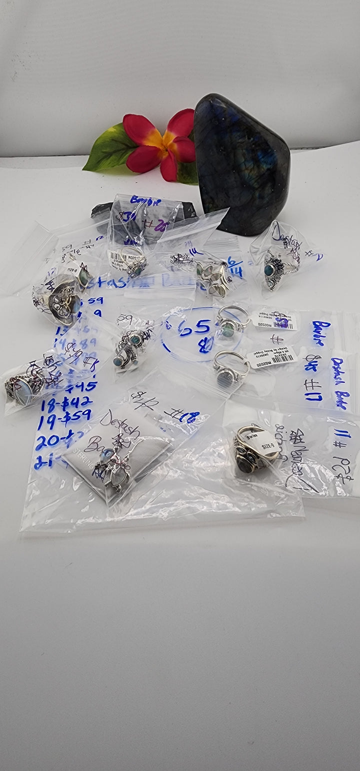 48HR - RESERVED FOR: Destash🎀Barbie (Bag 2)- 6/14/2025 FL tiktok Live Show - 11 Sterling Silver Items