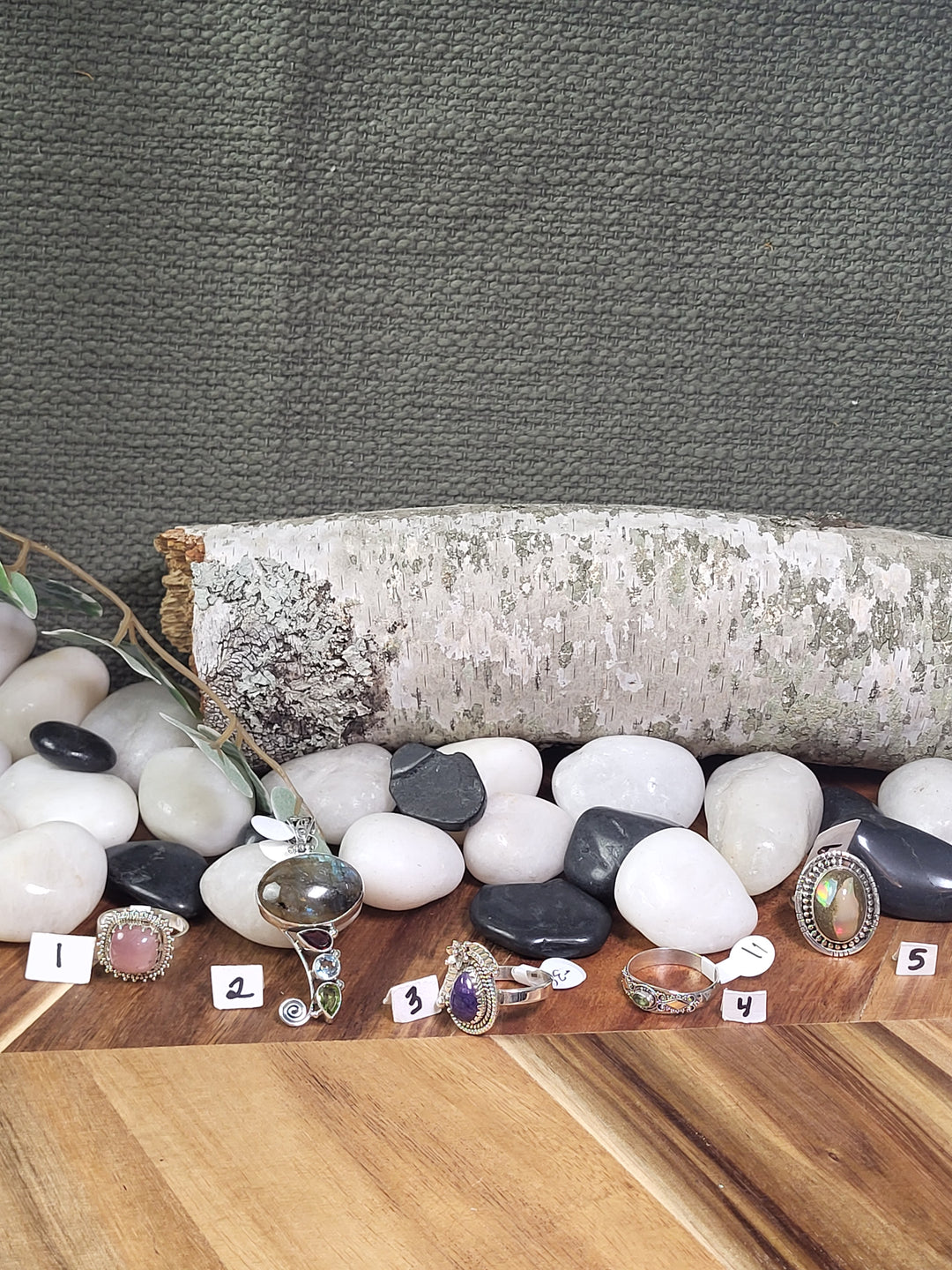 RESERVED FOR: Happy Gem 9/14/2024 - 5 Sterling Silver Items