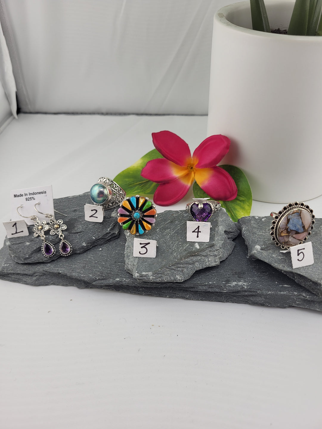 RESERVED FOR: xena1966k  -11/18/2024 -5 Sterling Silver Items