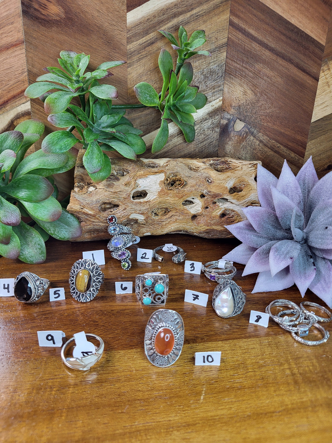 RESERVED FOR: Megz 8/2/24- 6 Sterling Silver Items