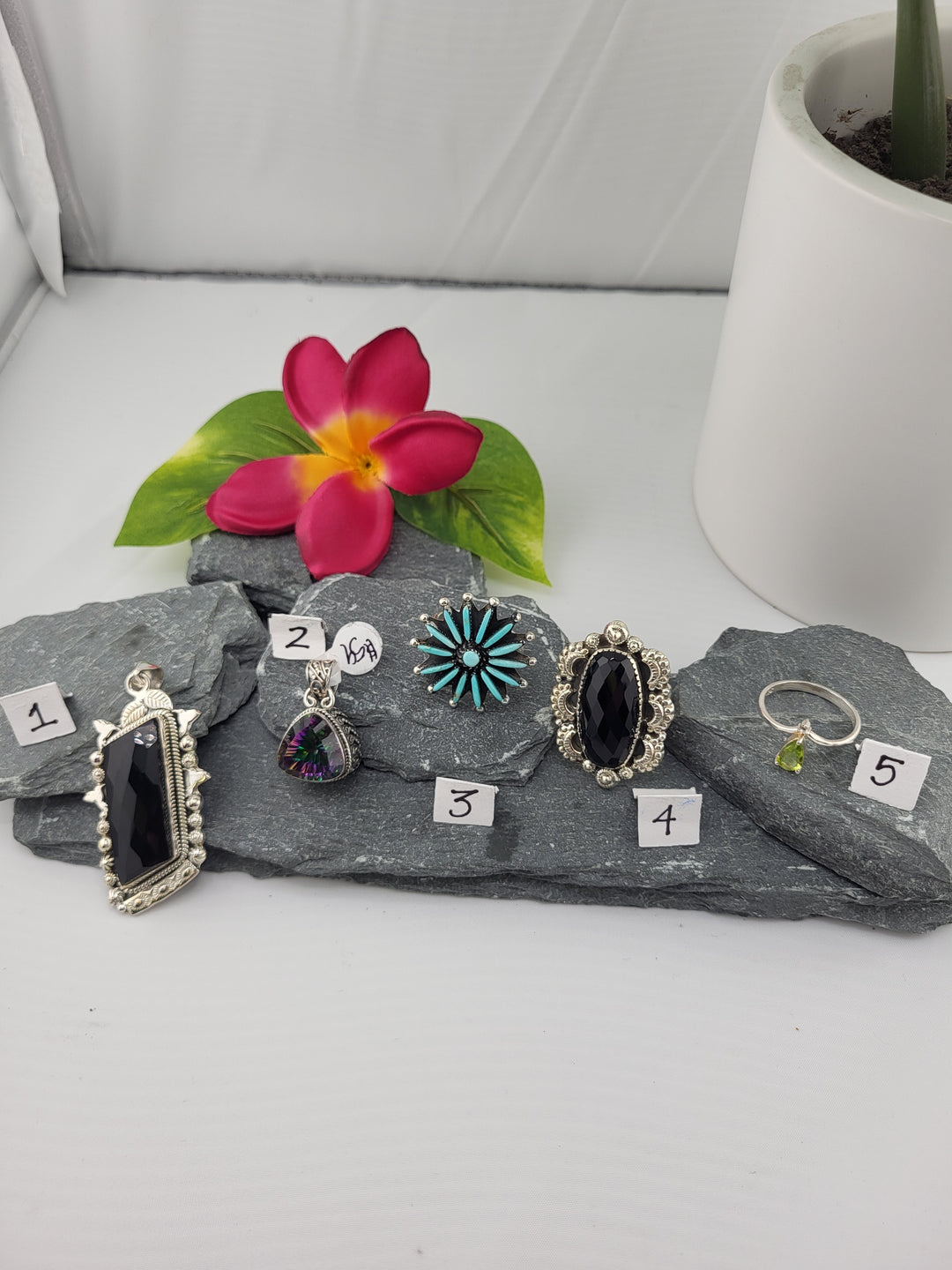RESERVED FOR:   Tracy_Lynn -11/14/2024 - 5 Sterling Silver Items