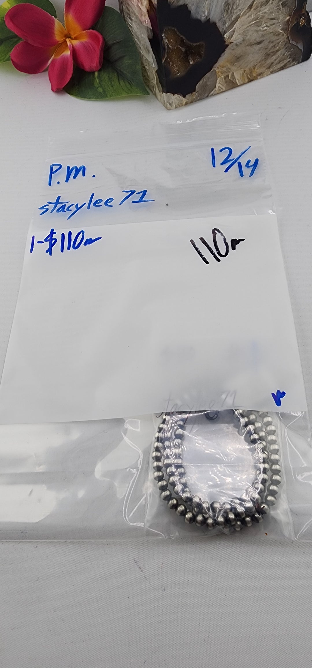 PM SHOW 48HR - RESERVED FOR: stacylee71 - 12/14/2025 tiktok Live Show - 1 Sterling Silver Items