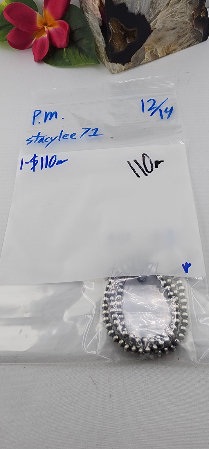 PM SHOW 48HR - RESERVED FOR: stacylee71 - 12/14/2025 tiktok Live Show - 1 Sterling Silver Items