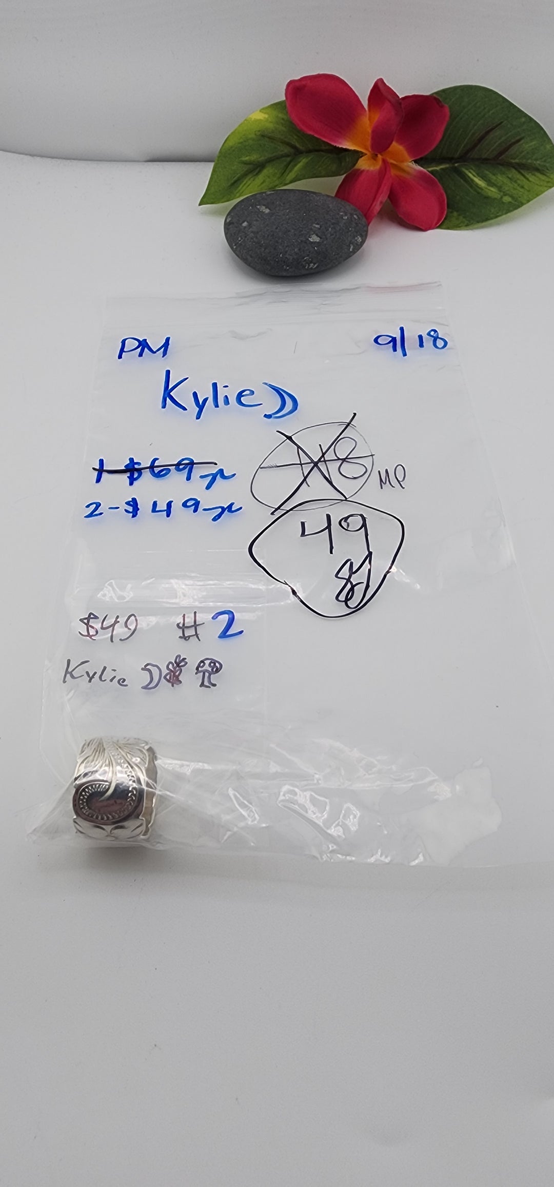 PM SHOW 48HR - RESERVED FOR: Kylie 🌙🌿🍄 - 9/18/2025 FL tiktok Live Show - 1 Sterling Silver Items