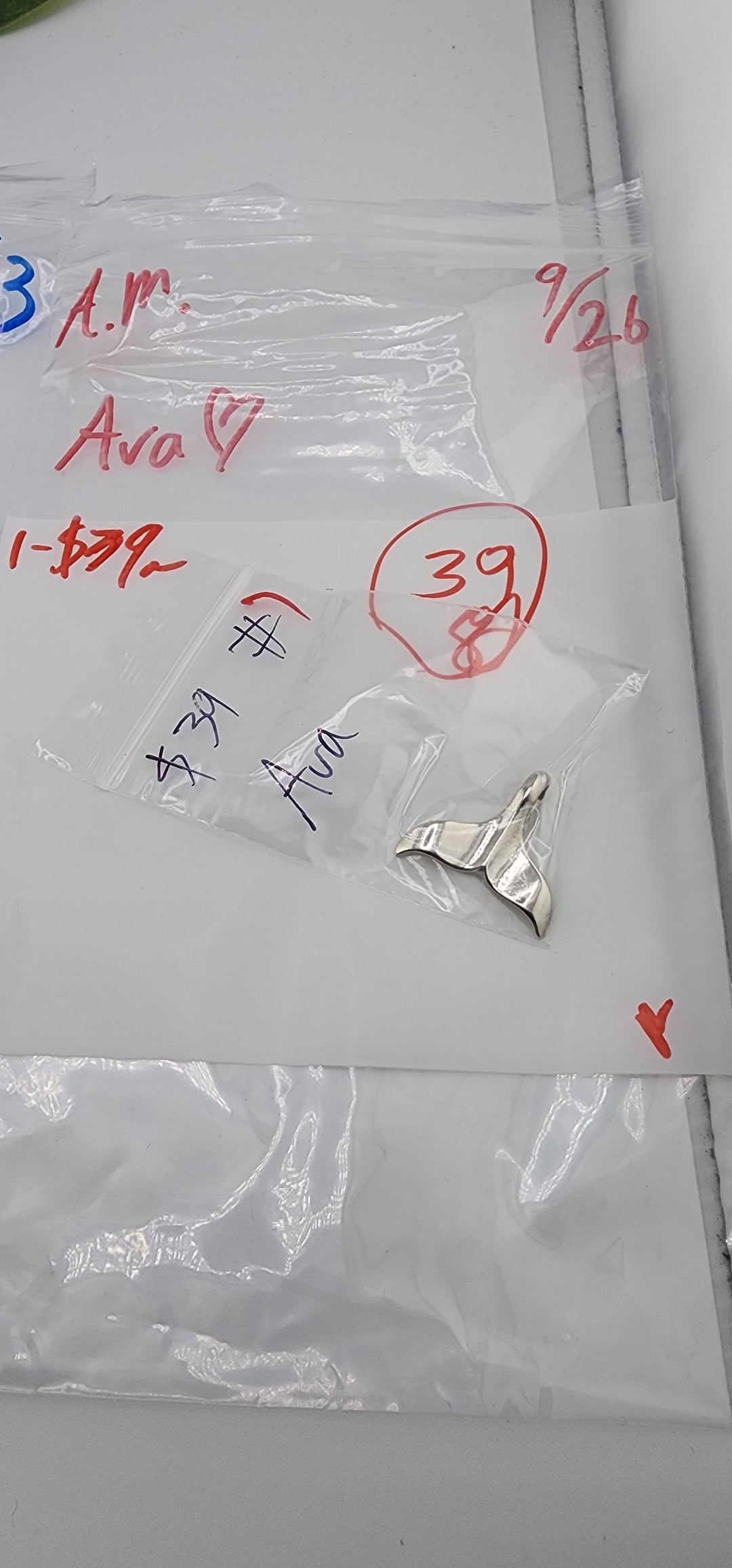 AM SHOW 48HR RESERVED FOR: Ava❤️- 9/26/2025 FL tiktok Live Show -  1 Sterling Silver Items