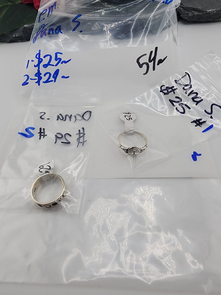 Dana S. - 3/18/26 - 2 925 Sterling Silver Items