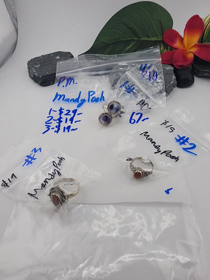 MandyPooh - 4/10/26 PM - 3 925 Sterling Silver Items