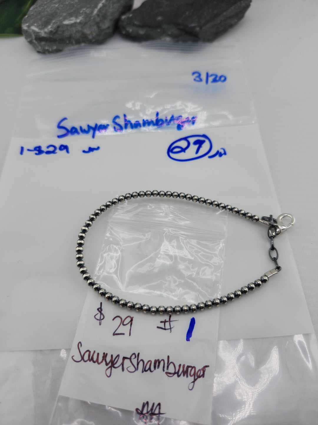 RESERVED FOR: SawyerShamburger- 3/30/2025 tiktok Live Show -1  Sterling Silver Items