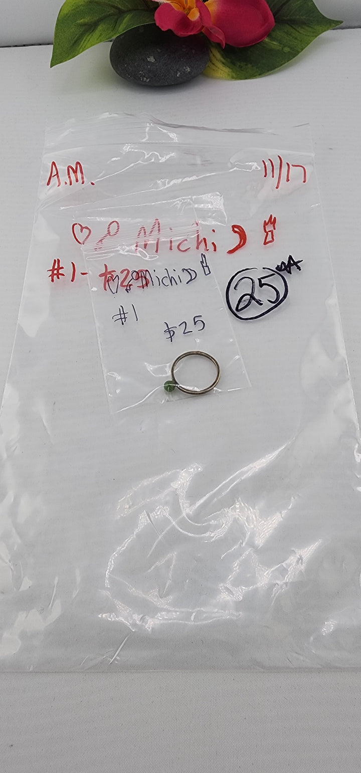 AM SHOW 48HR RESERVED FOR: 🖤🗝️Michi🌙🕯️ - 11/17/2025 FL tiktok Live Show - 1 Sterling Silver Items