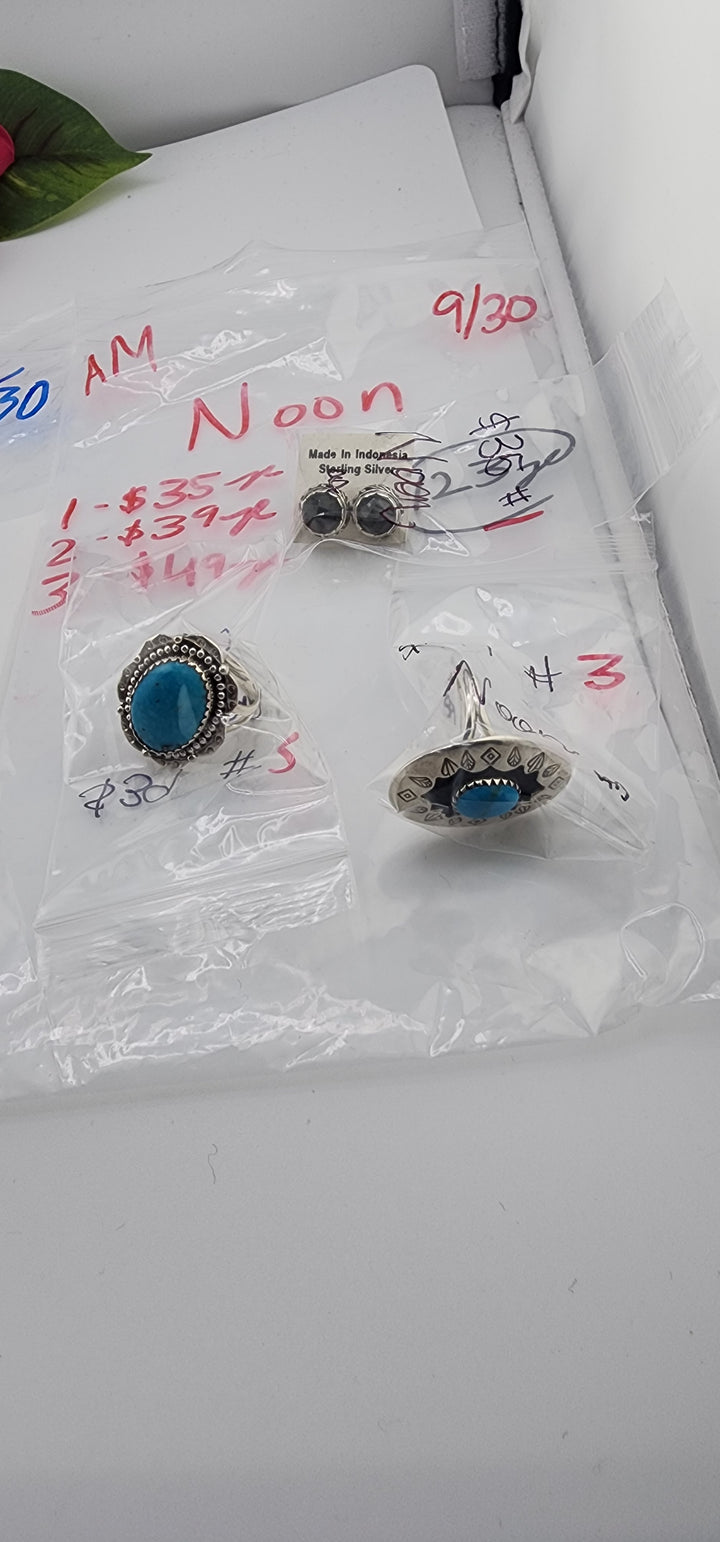 AM SHOW 48HR RESERVED FOR: Noon - 9/30/2025 FL tiktok Live Show - 3 Sterling Silver Items