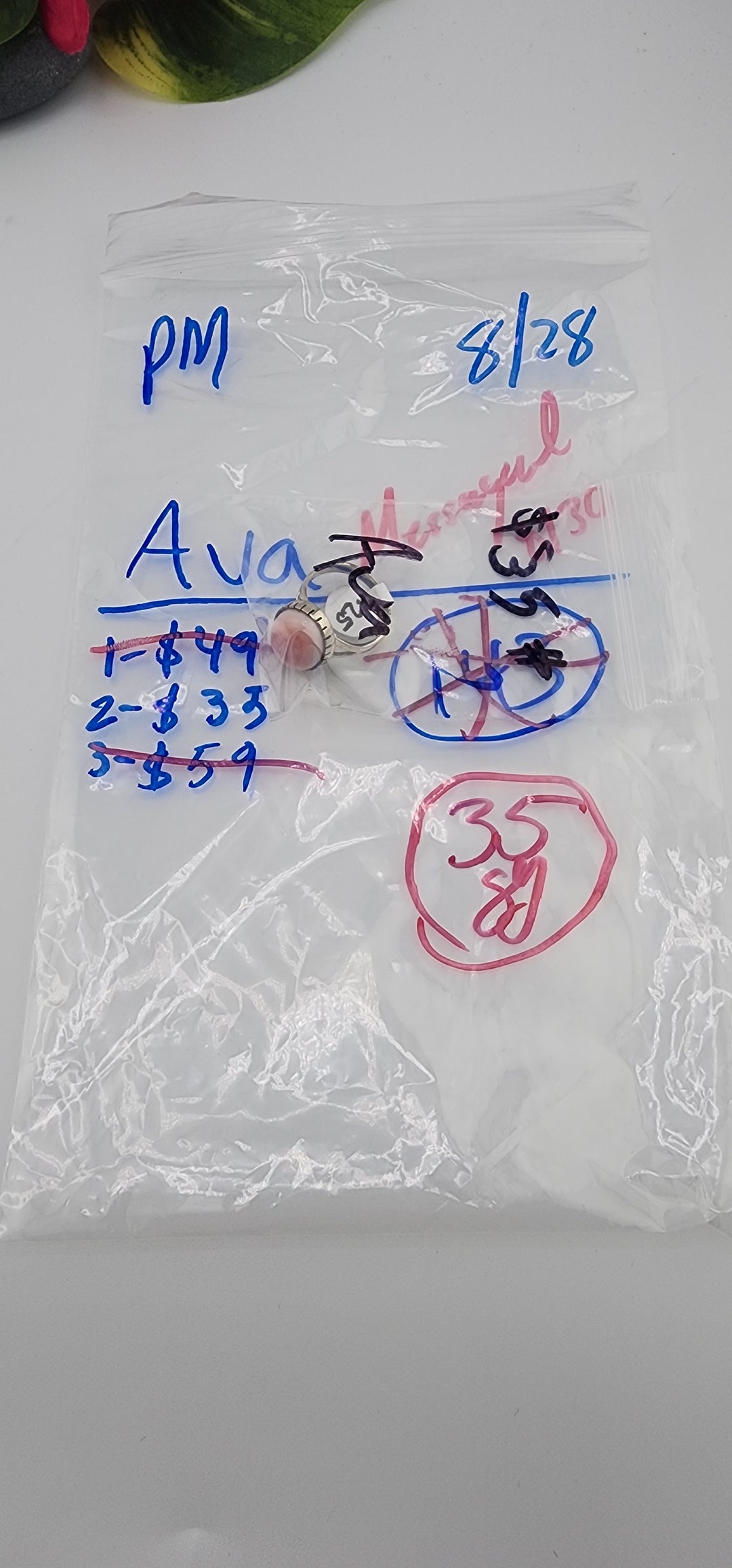 PM SHOW 48HR - RESERVED FOR: Ava - 8/28/2025 FL tiktok Live Show - 1 Sterling Silver Items