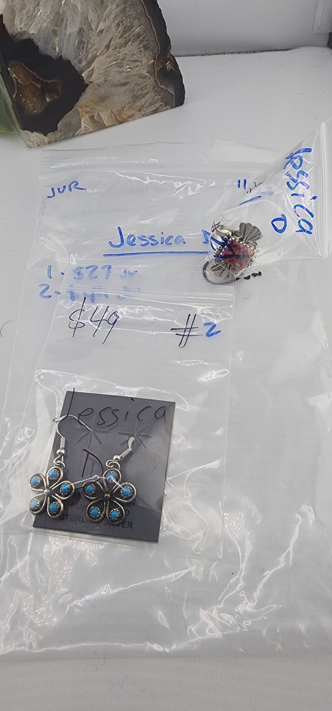 BF PM SHOW 48HR - RESERVED FOR: Jessica D - 11/28/2025 tiktok Live Show - 2 Sterling Silver Items