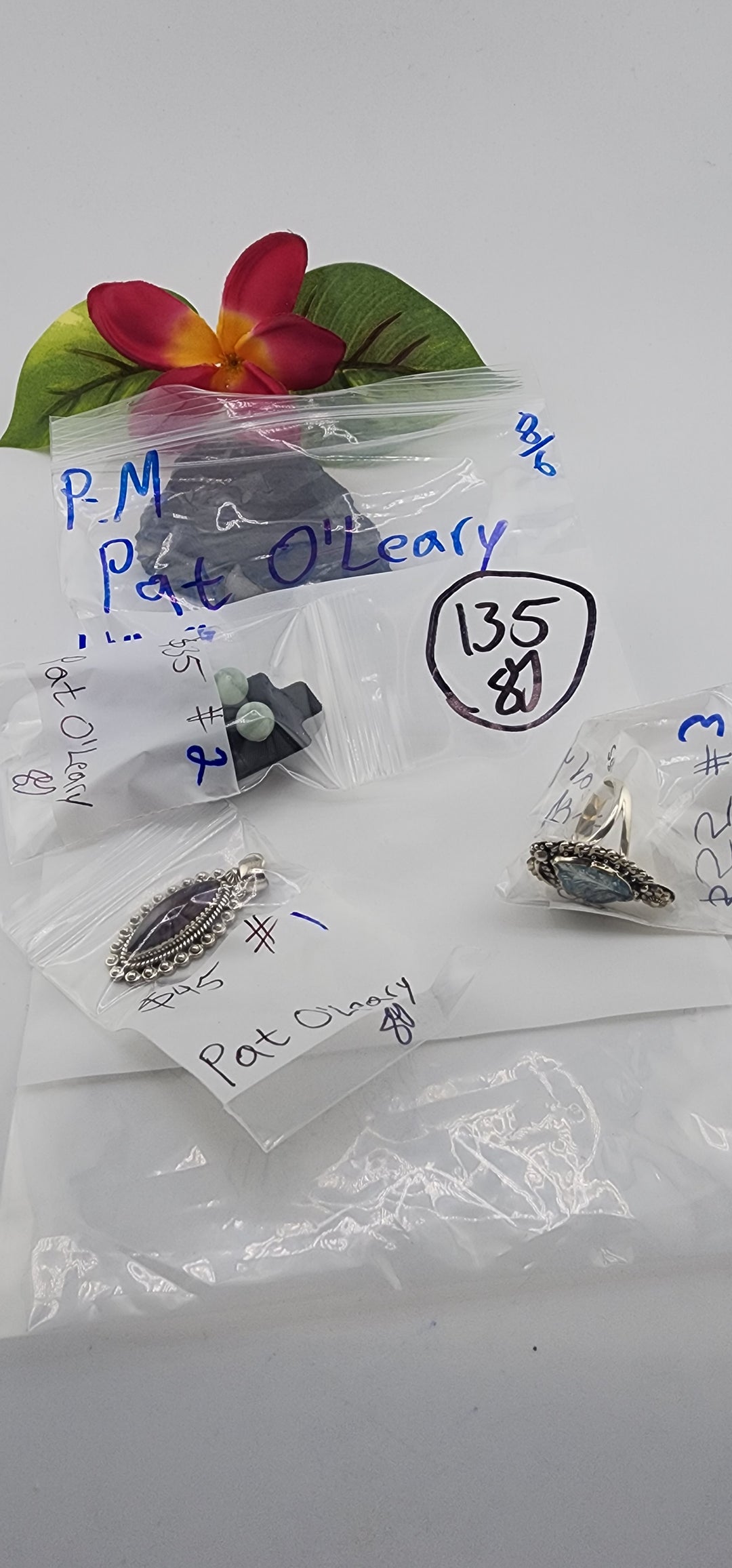 PM SHOW 48HR - RESERVED FOR:  Pat O'Leary - 8/6/2025 FL tiktok Live Show -3 Sterling Silver Items