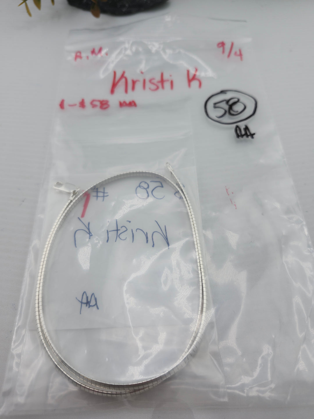 AM SHOW 48HR - RESERVED FOR: Kristi K - 9/4/2025 FL tiktok Live Show - 1 Sterling Silver Items