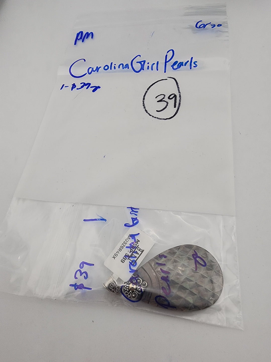 CarolinaGirlPearls - 6/30/26 PM - 1 925 Sterling Silver