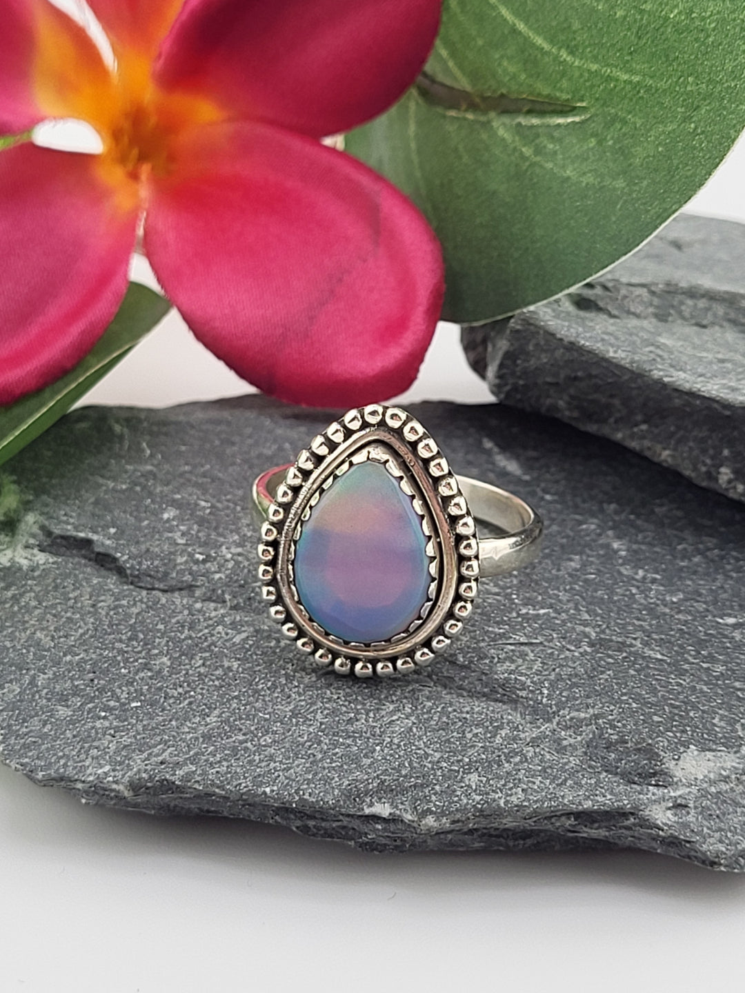 Aurora Opal Ring