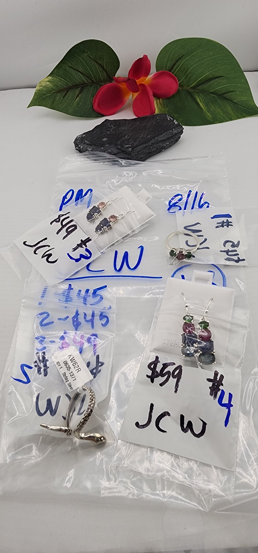 PM SHOW 48HR - RESERVED FOR: JCW - 8/16/2025 FL tiktok Live Show - 3 Sterling Silver Items