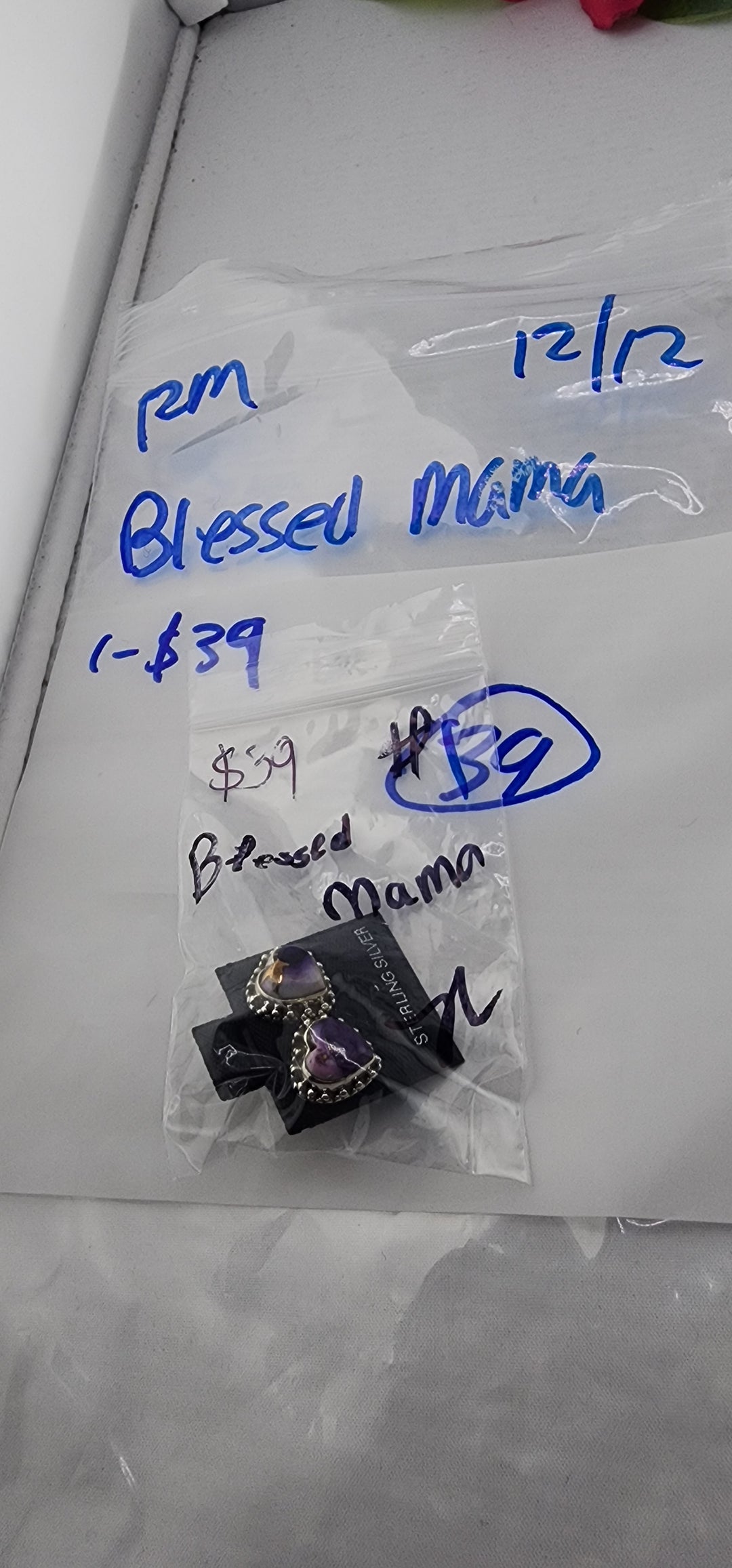 PM SHOW 48HR - RESERVED FOR: Blessed mama - 12/13/2025 tiktok Live Show - 1 Sterling Silver Items