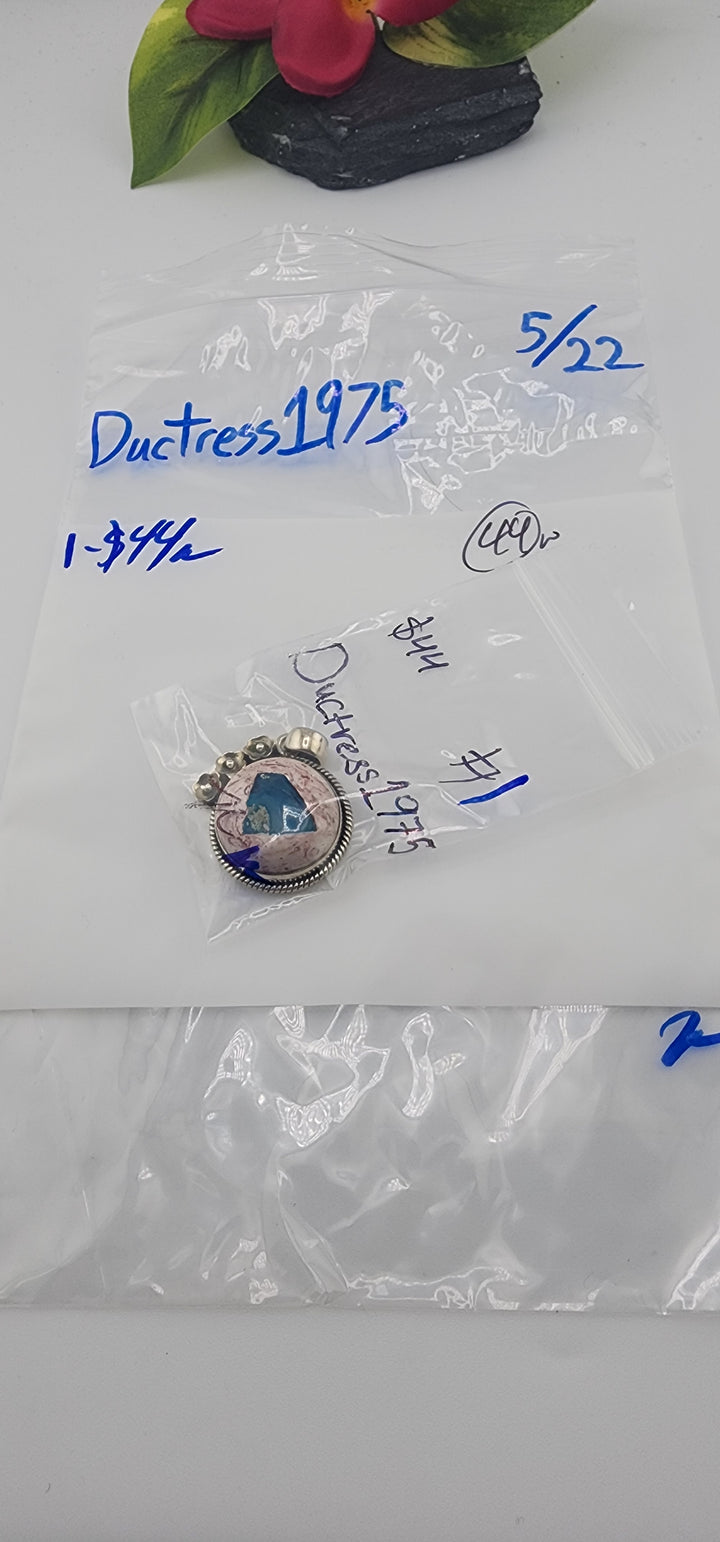 RESERVED FOR: Ductress1975 - 5/22/2025 tiktok Live Show -1  Sterling Silver Items