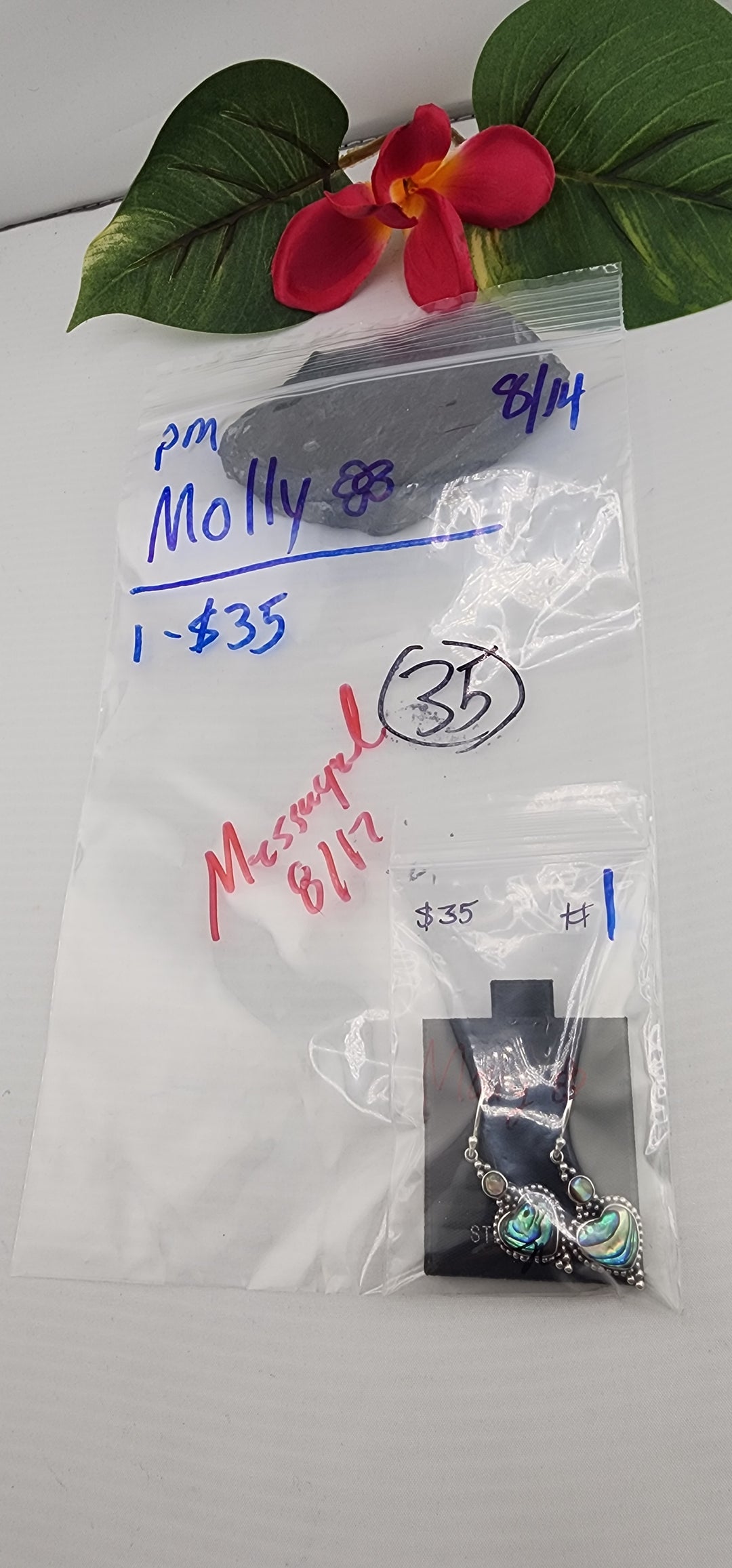 PM SHOW 48HR - RESERVED FOR: Molly 🌸 - 8/14/2025 FL tiktok Live Show - 1 Sterling Silver Items