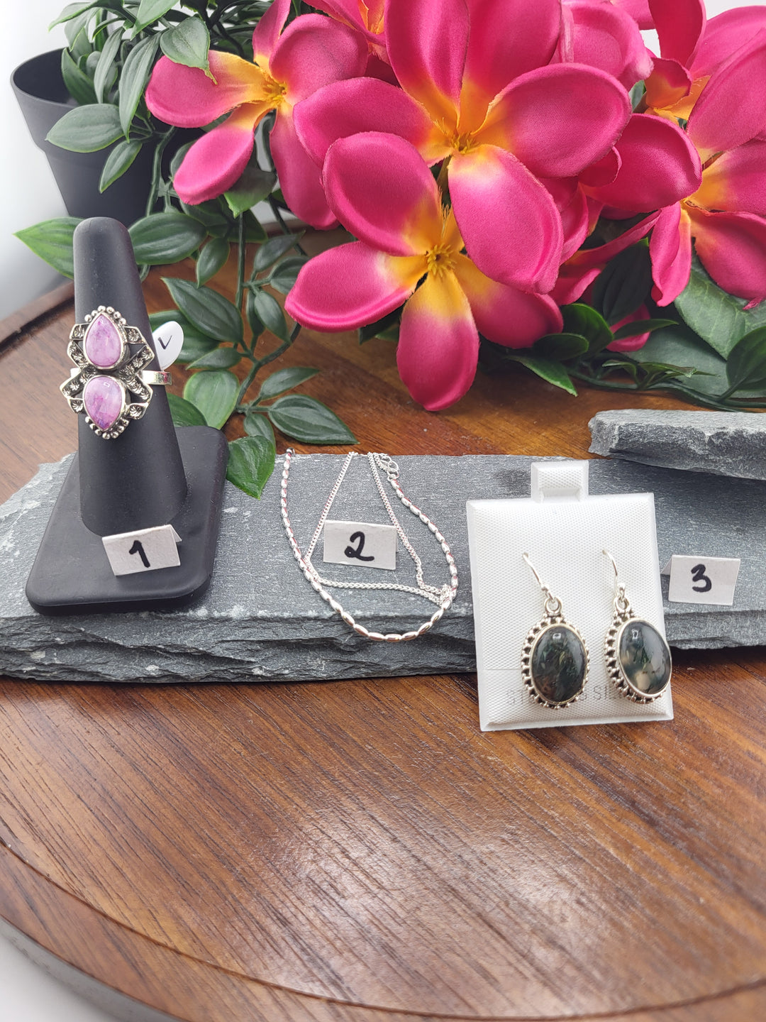 RESERVED FOR:  sweetgrl19761 -10/17/2024 - 3 Sterling Silver Items