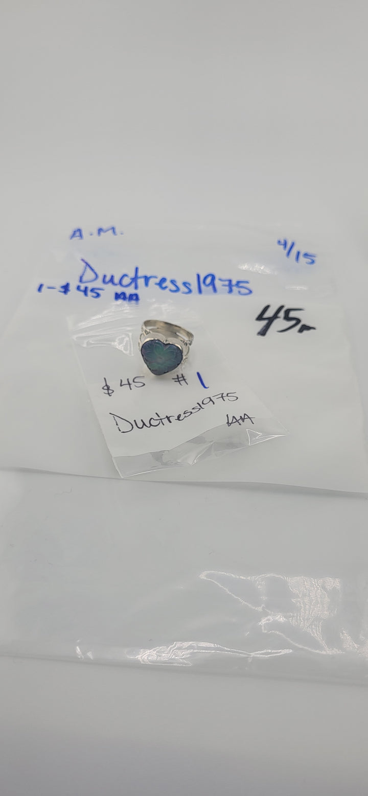 RESERVED FOR: Ductress1975- 4/15/2025 tiktok A.M. Live Show - 1 Sterling Silver Items