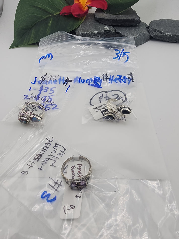 Jeanette murphy hefty - 3/5/26 - 3-  925 Sterling Silver Items