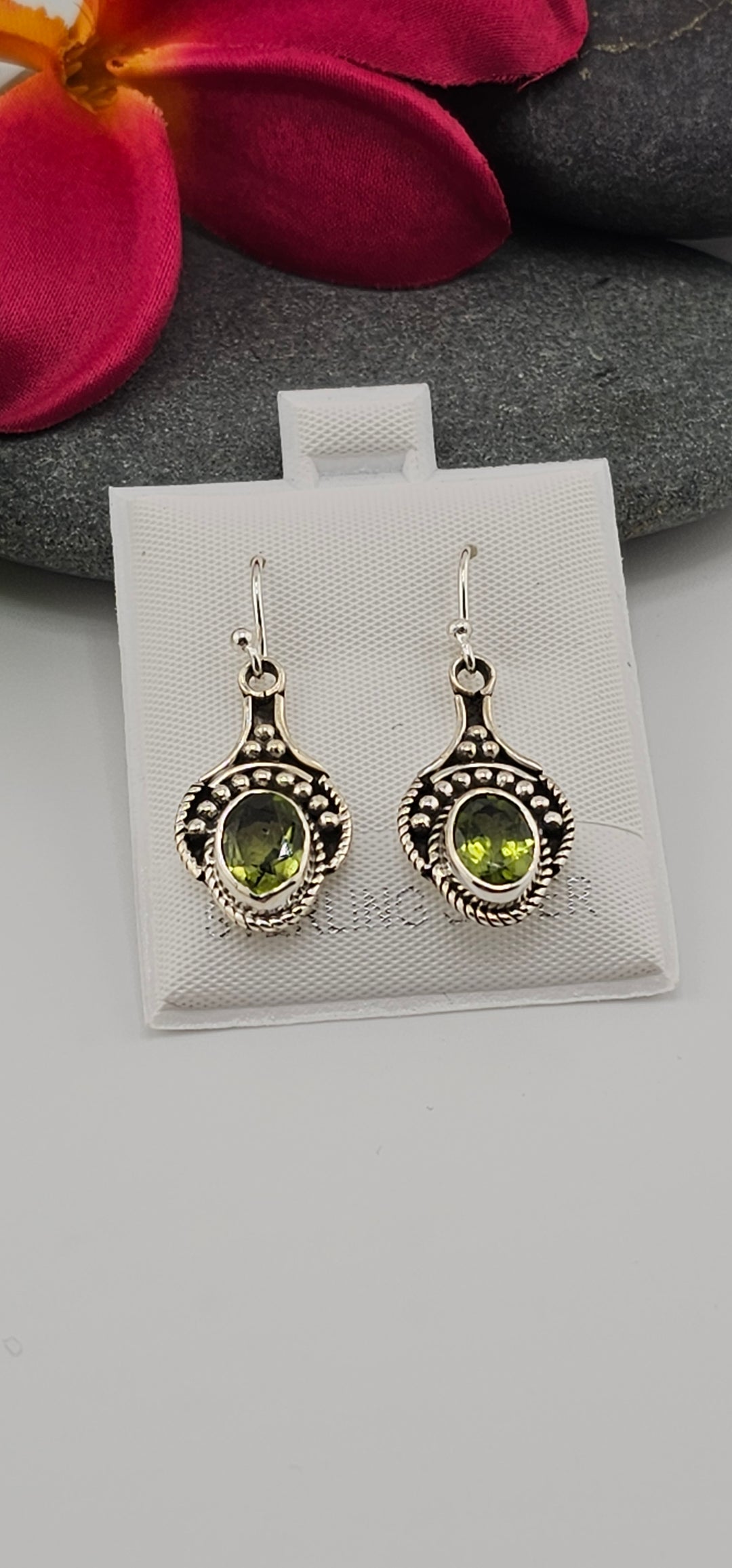 Peridot Dangle Earrings