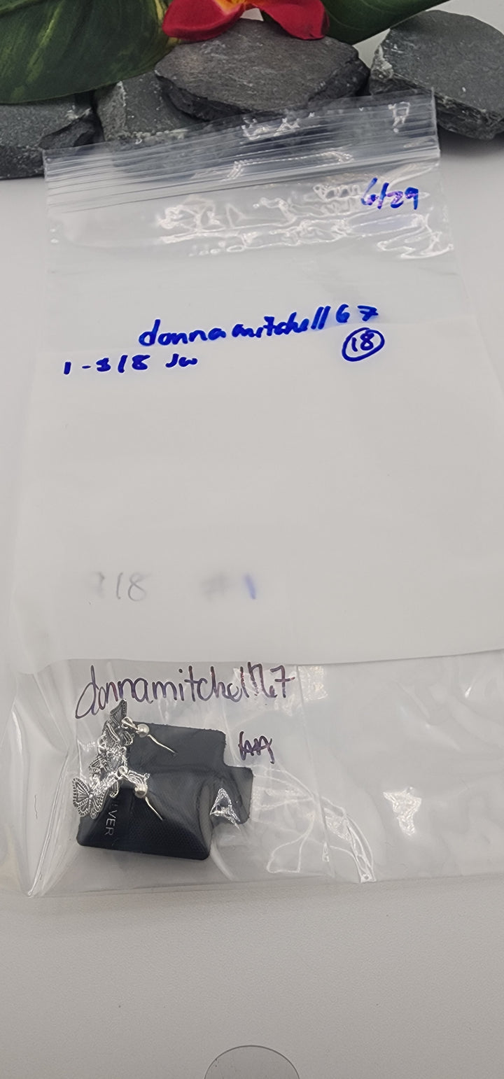 RESERVED FOR:  donnamitchell67- 6/29/2025 tiktok Reservation Live Show -1 Sterling Silver Items