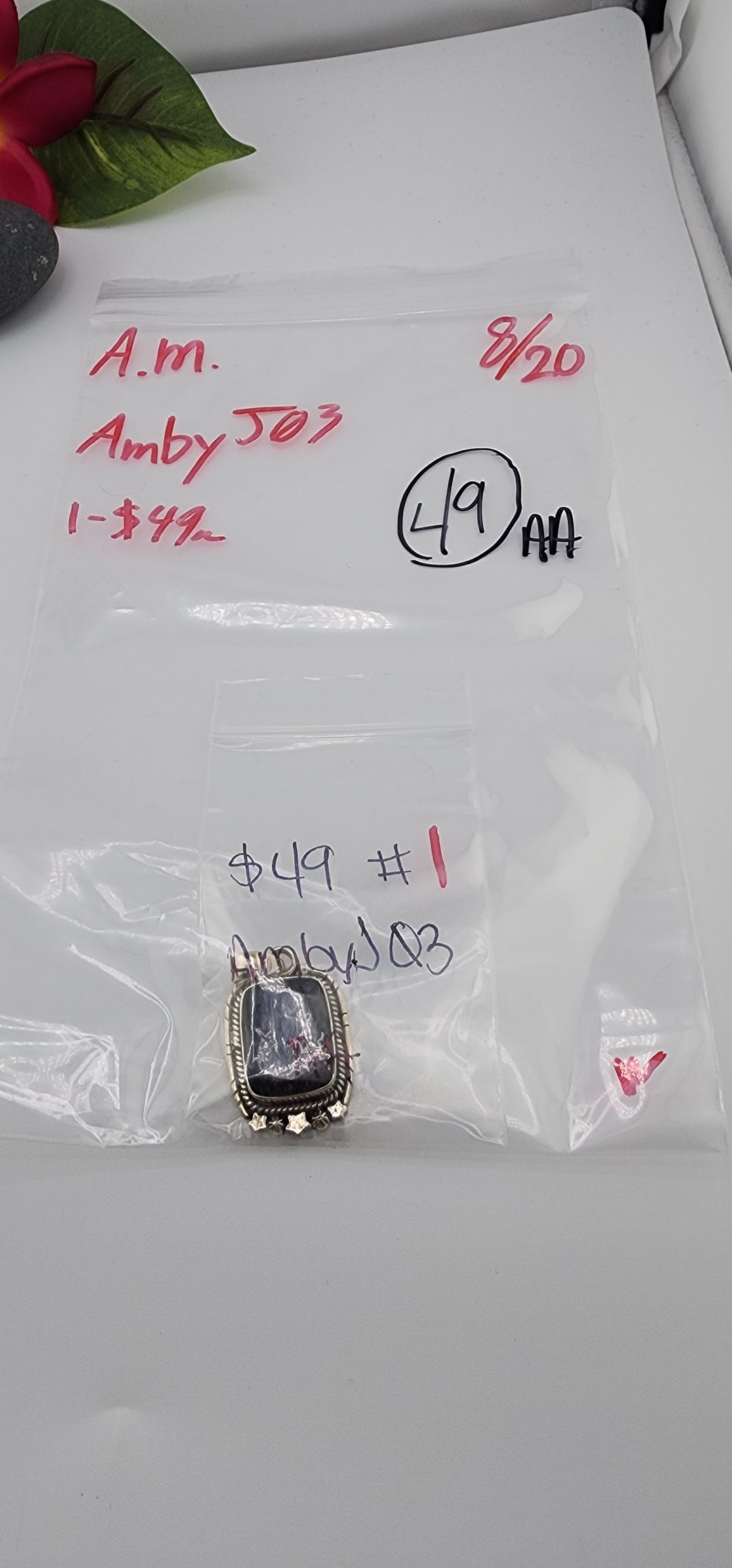 AM SHOW 48HR - RESERVED FOR: AmbyJ03 - 8/20/2025 FL tiktok Live Show - 1 Sterling Silver Items