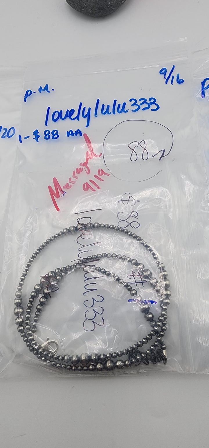 PM SHOW 48HR - RESERVED FOR: lovelylulu333 - 9/16/2025 FL tiktok Live Show - 1 Sterling Silver Items