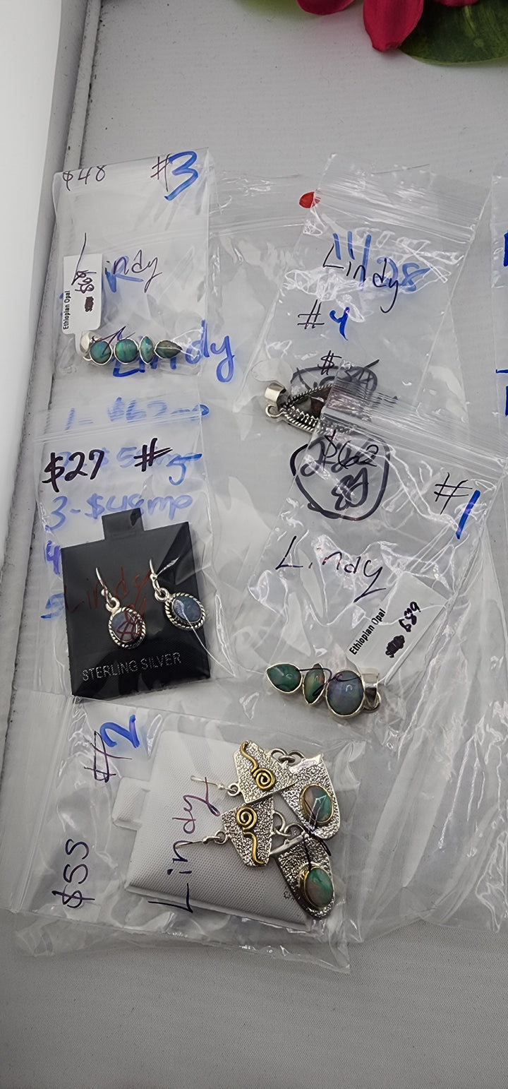 BF PM SHOW 48HR - RESERVED FOR: Lindy  - 11/28/2025 tiktok Live Show -5 Sterling Silver Items