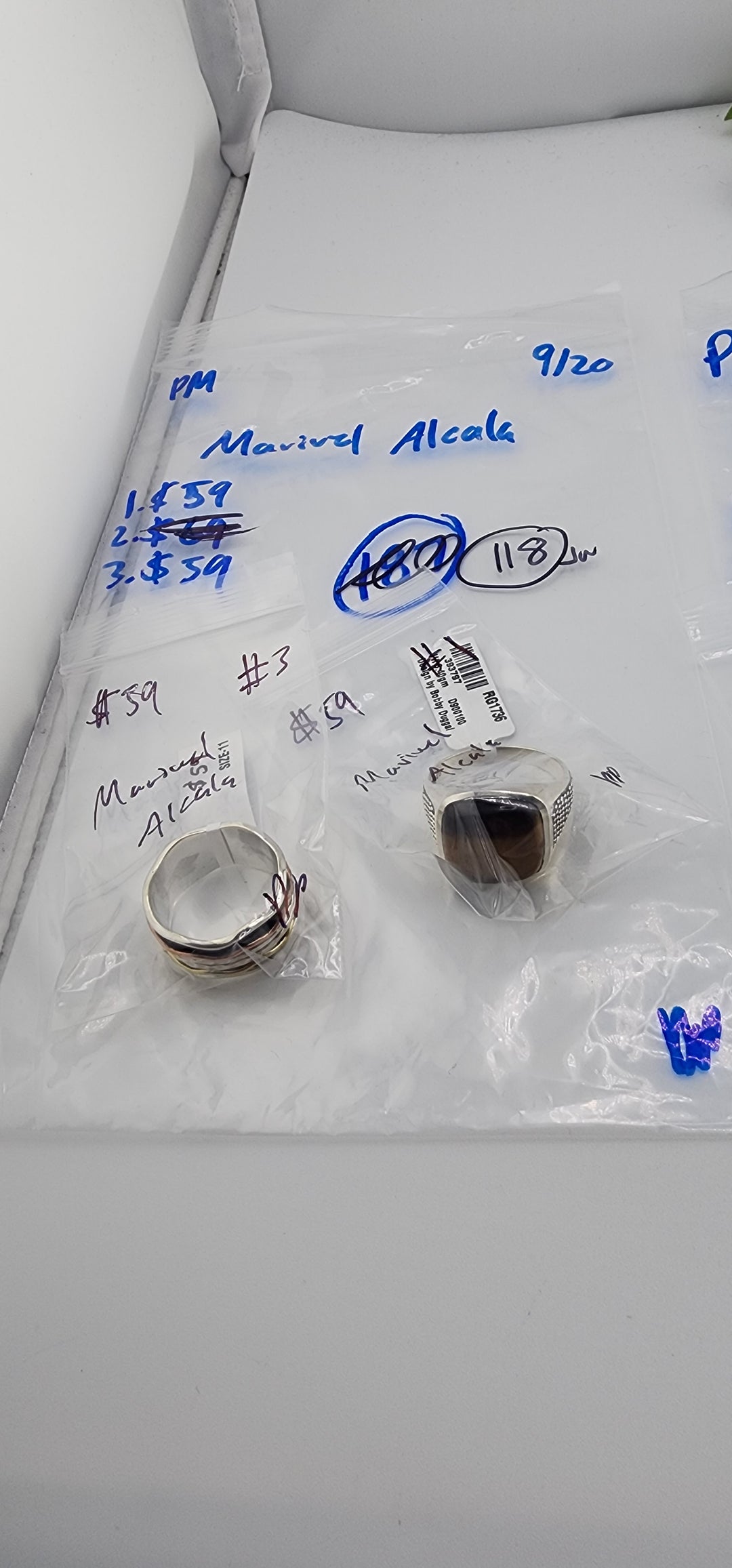 PM SHOW 48HR - RESERVED FOR:  Marivel Alcala- 9/20/2025 FL tiktok Live Show -2 Sterling Silver Items