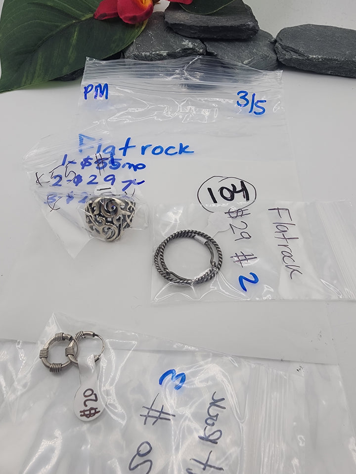 Flatrock - 3/5/26 -3-  925 Sterling Silver Items