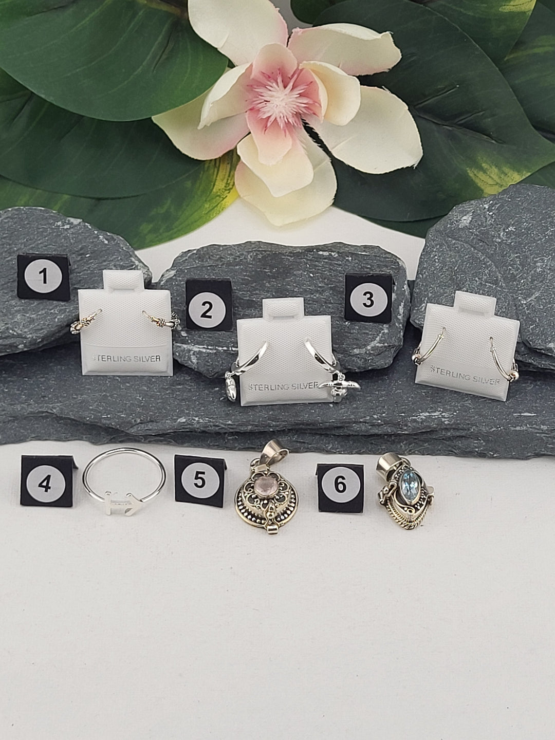 RESERVED FOR: Still Bink - 1/4/2025 - 6 Sterling Silver Items
