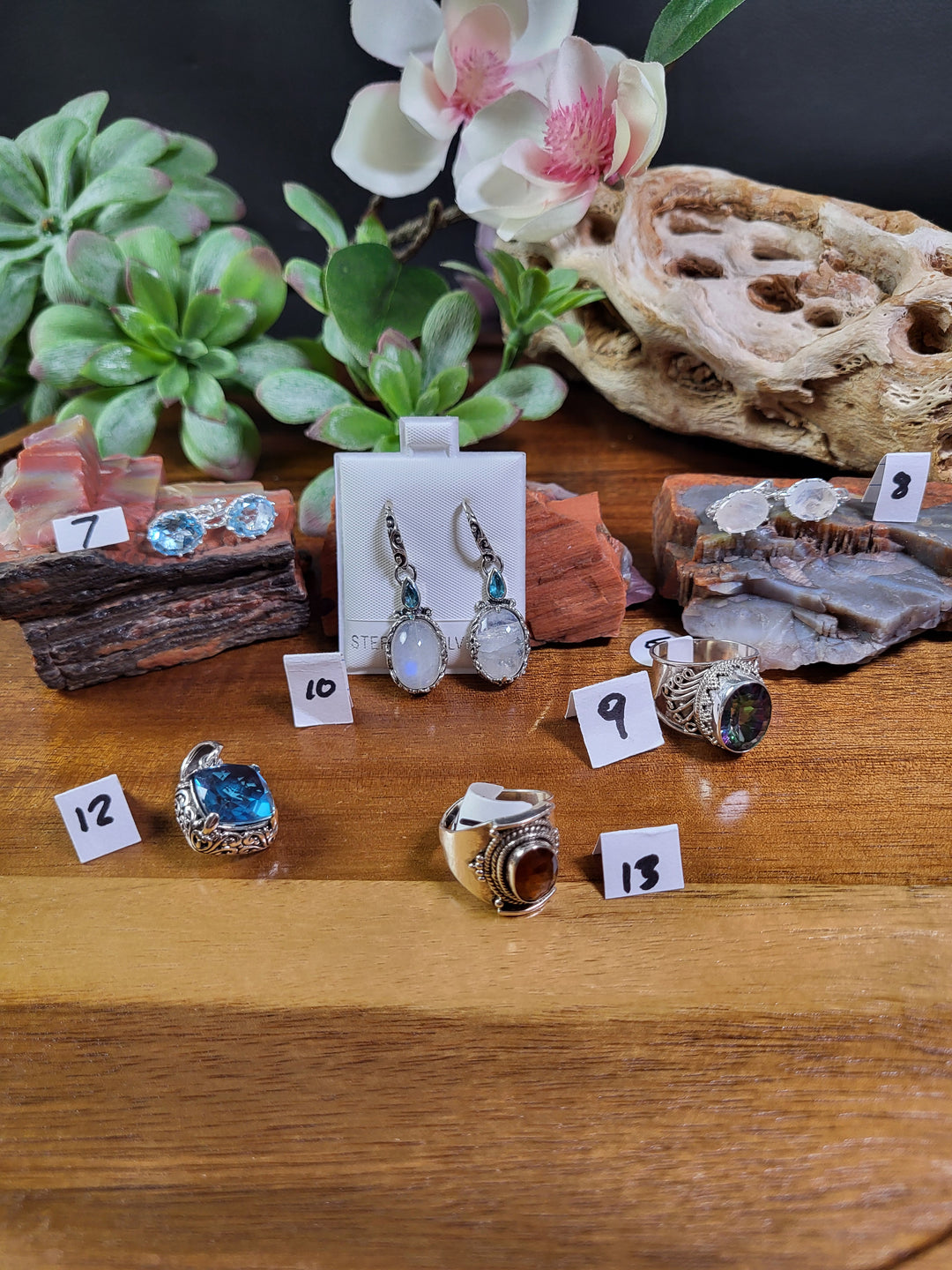 RESERVED FOR: Bee_Bee_girl 7/21/24- 9 Sterling Silver Items