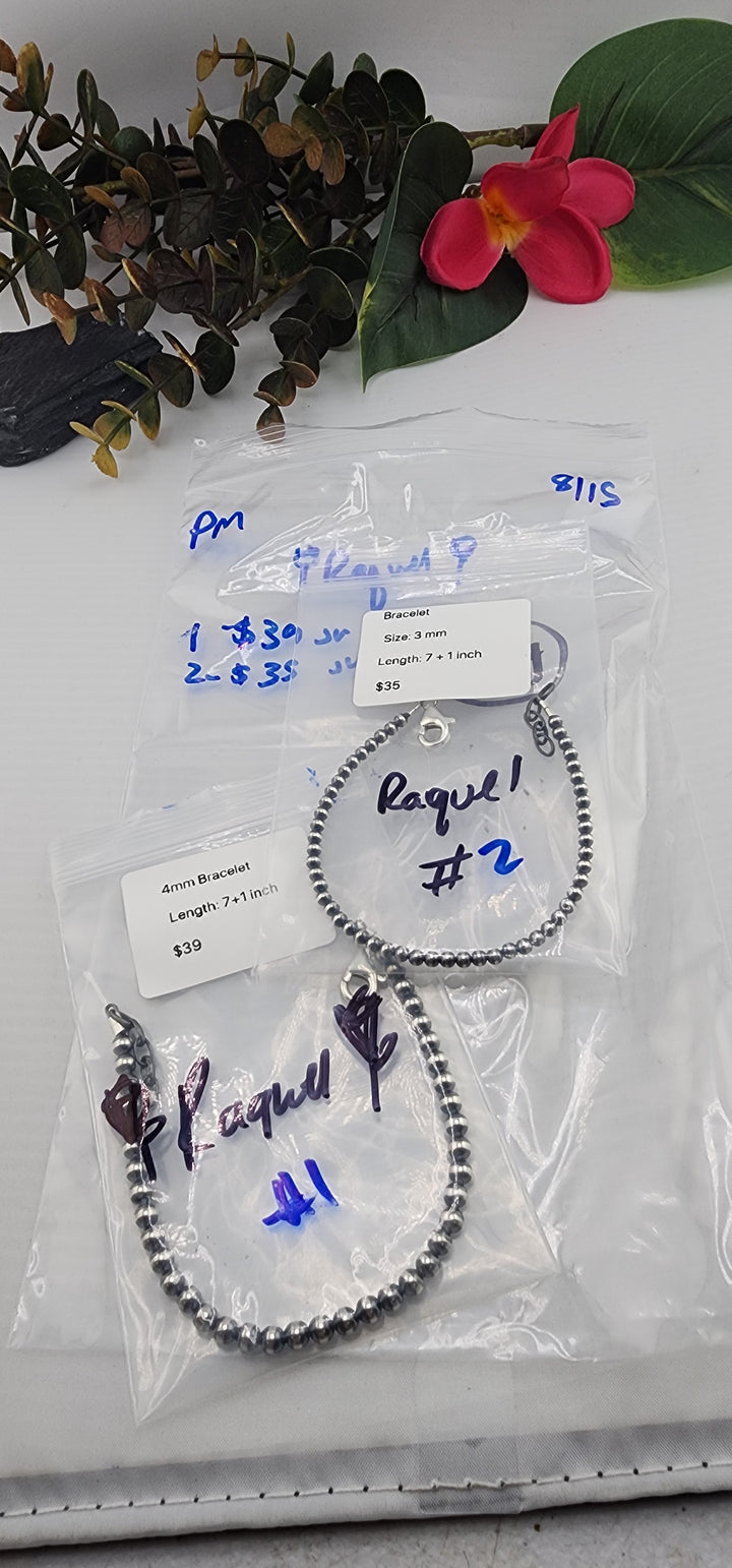 PM SHOW 48HR - RESERVED FOR: 🌹raquel🌹 - 8/15/2025 FL tiktok Live Show - 2 Sterling Silver Items