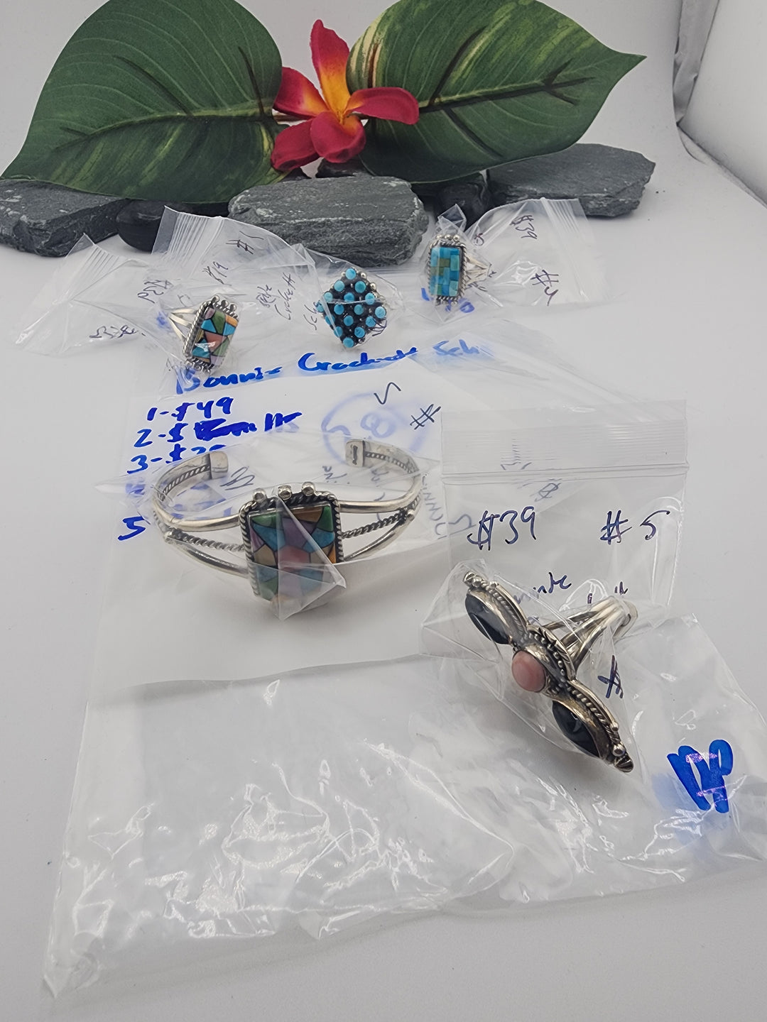 Bonnie Crockett Scha 4/8/26 PM - 5 925 Sterling Silver Items