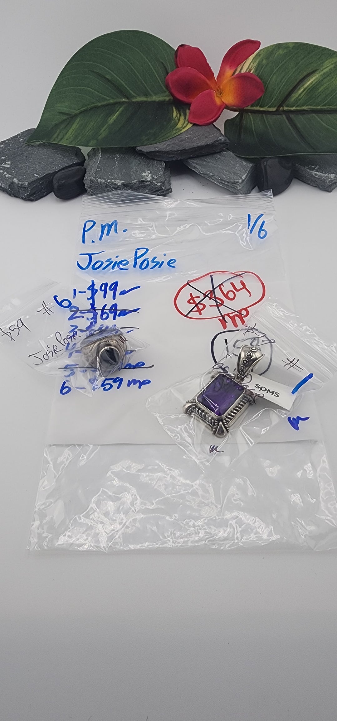 PM SHOW 48HR - RESERVED FOR: JosiePosie - 1/6/2026 tiktok Live Show - 2 Sterling Silver Items