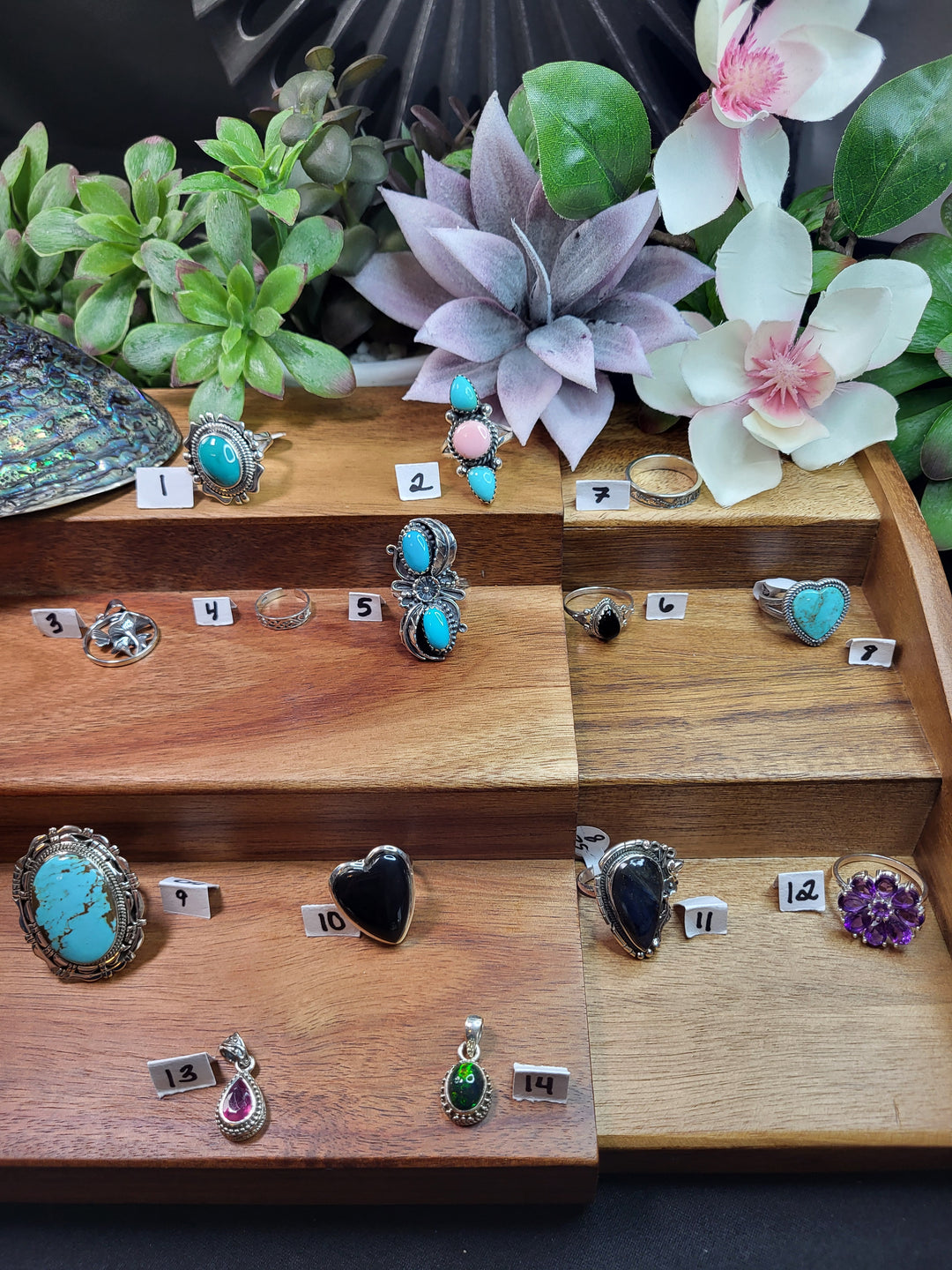 RESERVED FOR: Kristi K 8/25/24- 13 Sterling Silver Items