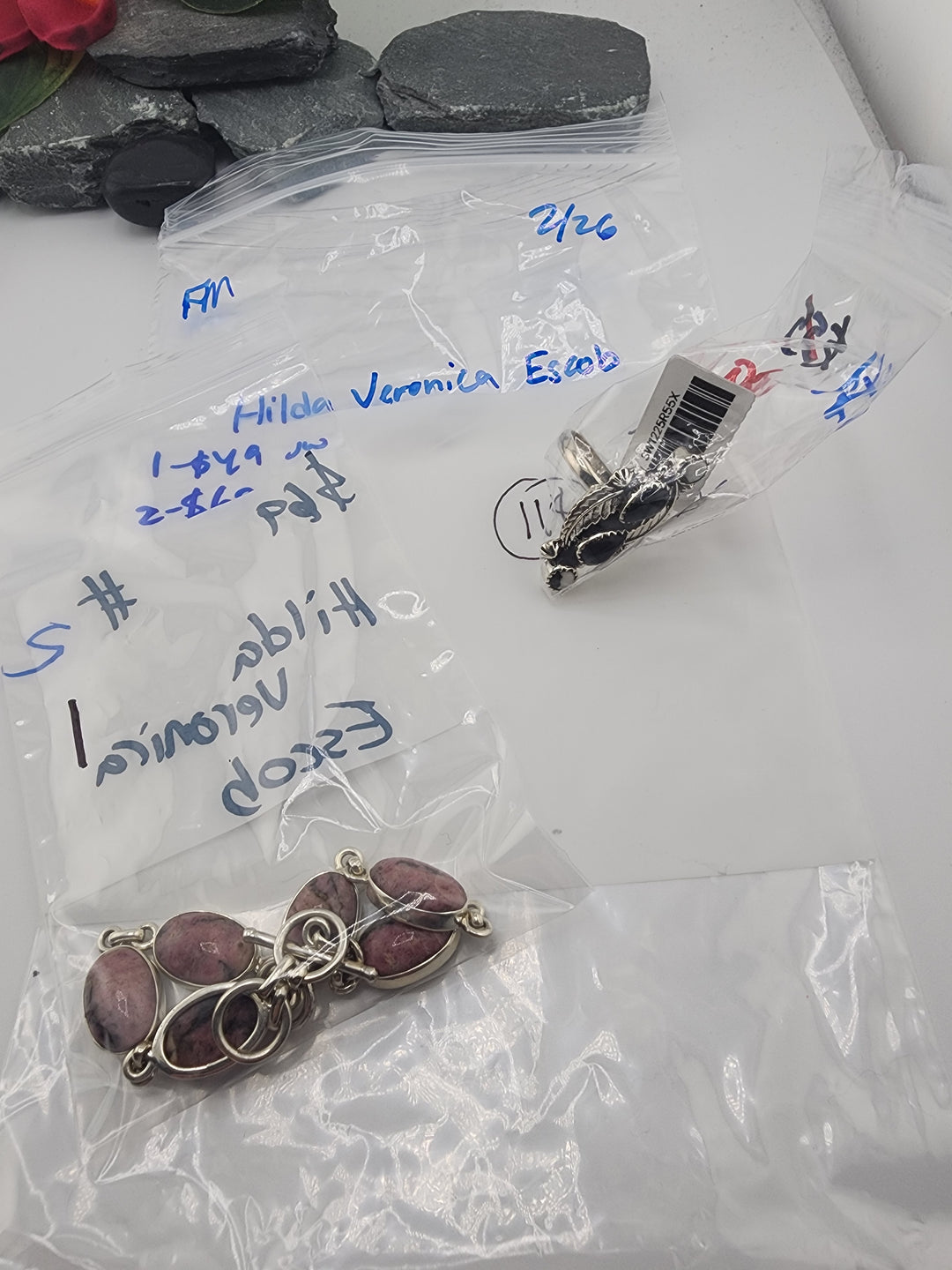 Hilda Veronica Escob- 2/26/26 -2 925 Sterling Silver Items