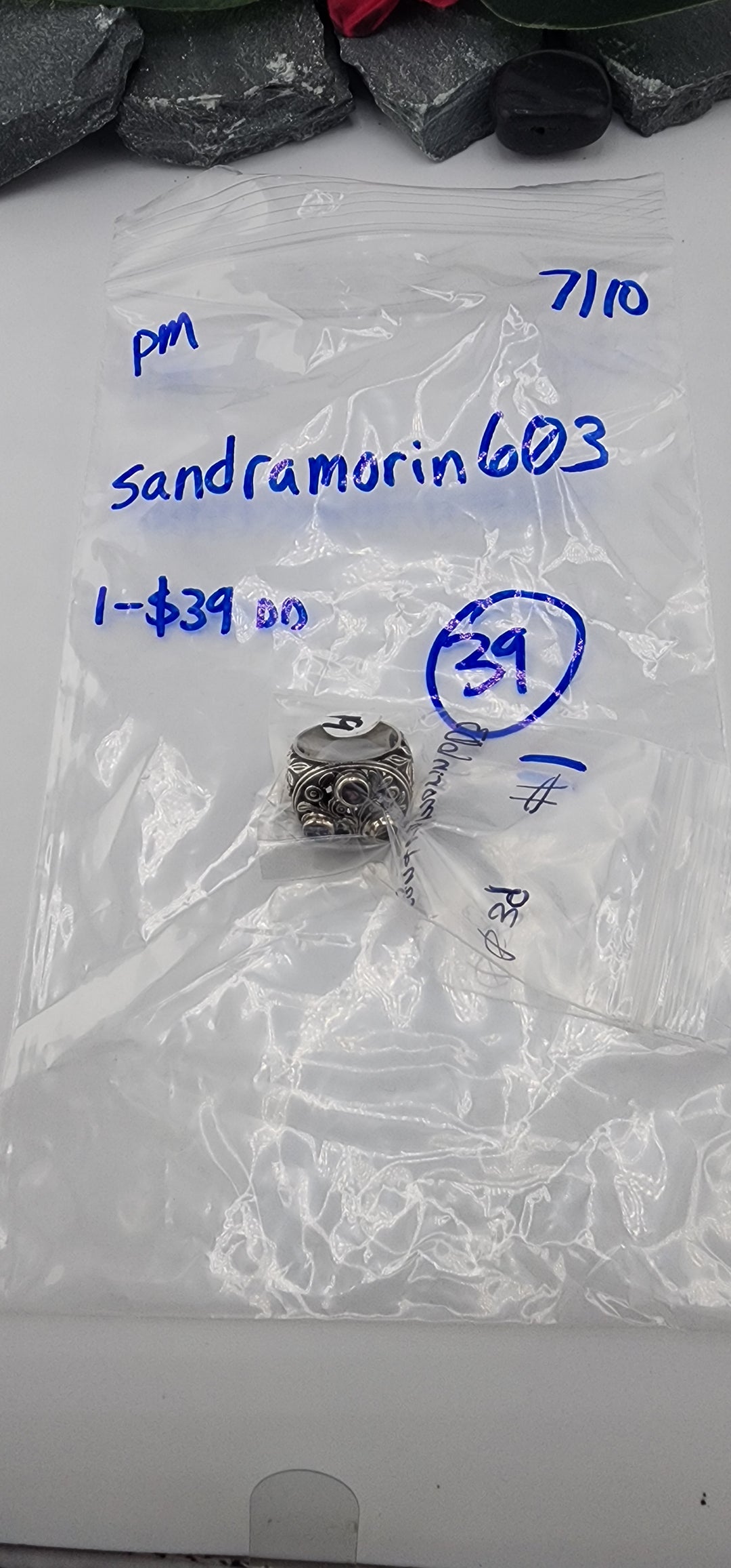 PM SHOW 48HR - RESERVED FOR: sandramorin603  - 7/10/2025 FL tiktok Live Show - 1 Sterling Silver Items