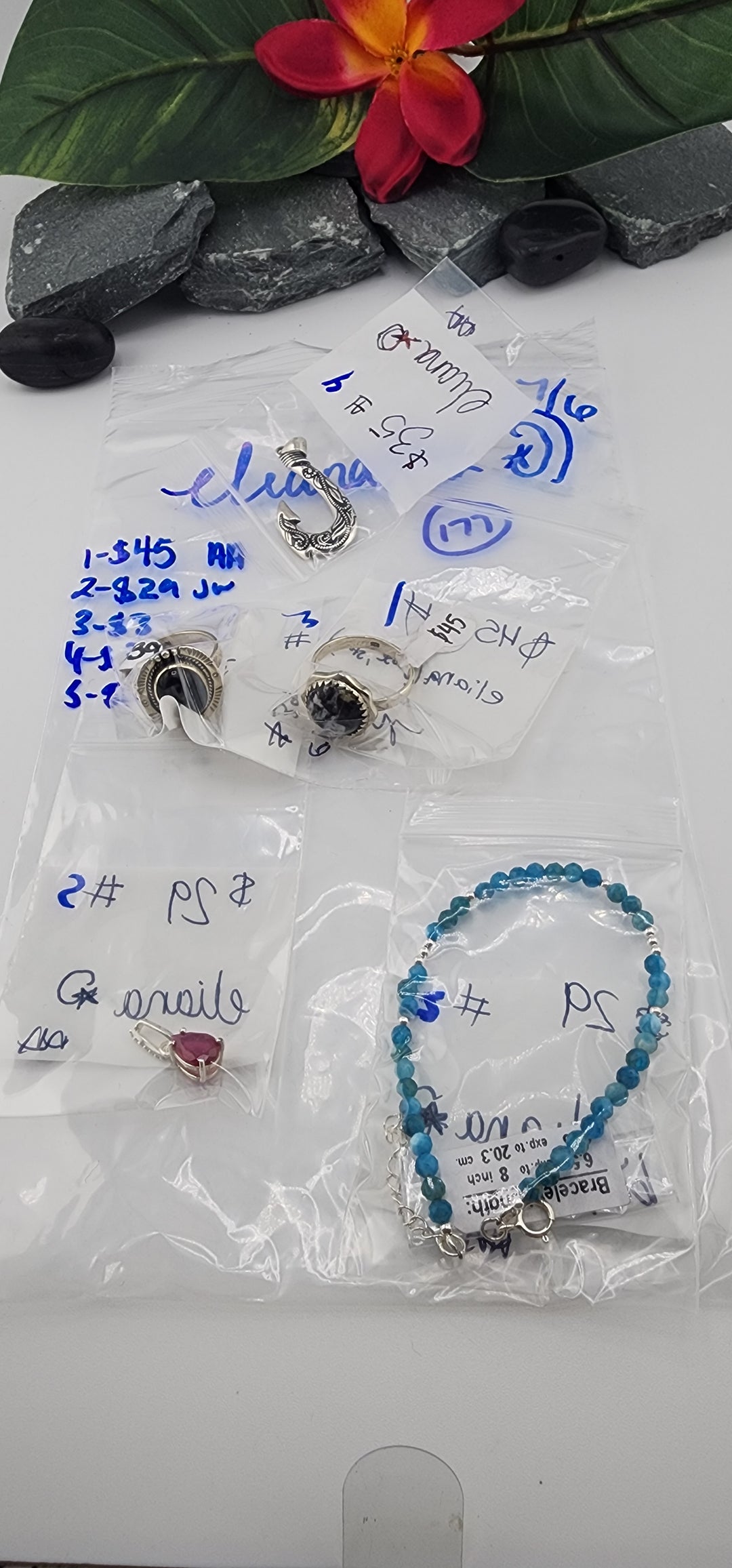 RESERVED FOR: eliana 🦆💫- 7/6/2025 tiktok Reservation Live Show -5 Sterling Silver Items