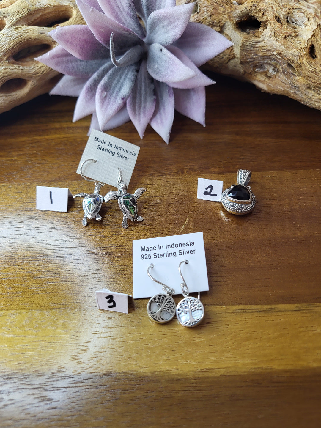 RESERVED FOR: Lunalou 8/4/24- 3 Sterling Silver Items